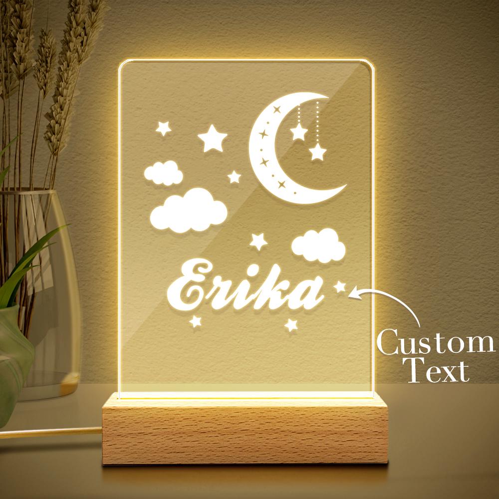 night light personalized gift for daughter bedtime main image