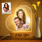 Customized Night Light Personalized Text Photo Night Light Personalized Gift