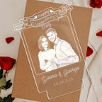 Custom Night Light Valentines Day Gift for Her Personalized Led Light Romantic Gifts