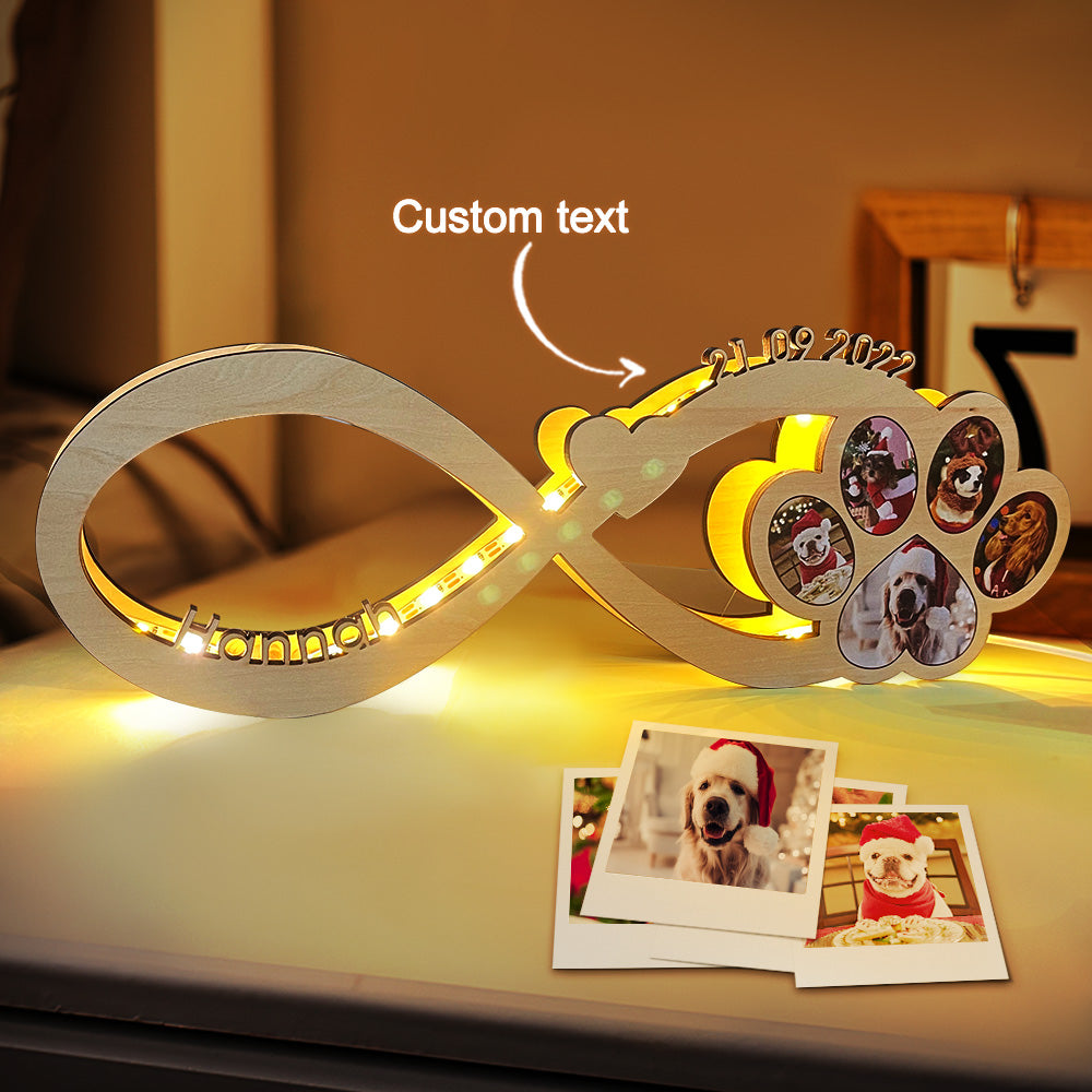 loss of dog gift memorial gift personalized photo and name keepsake gift detail view