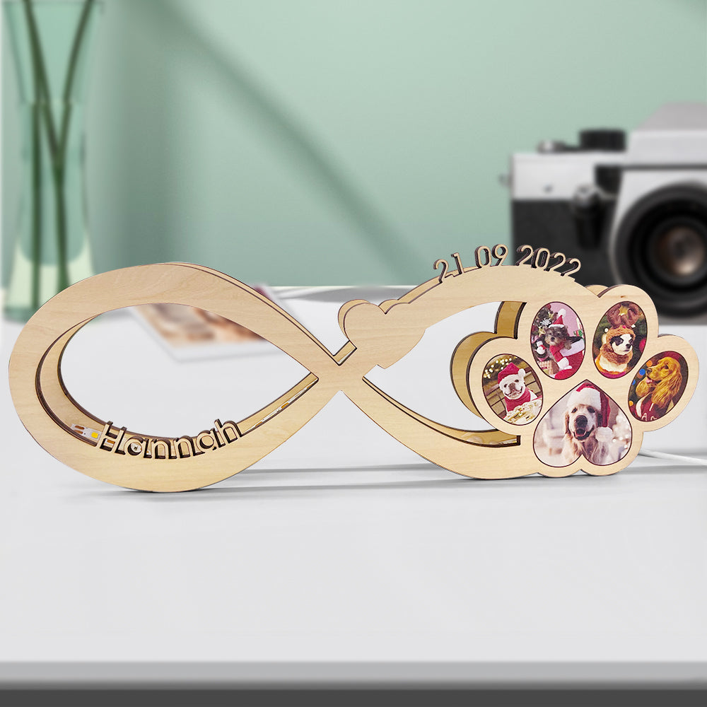 memorial gift personalized photo and name loss of dog gift keepsake gift design preview