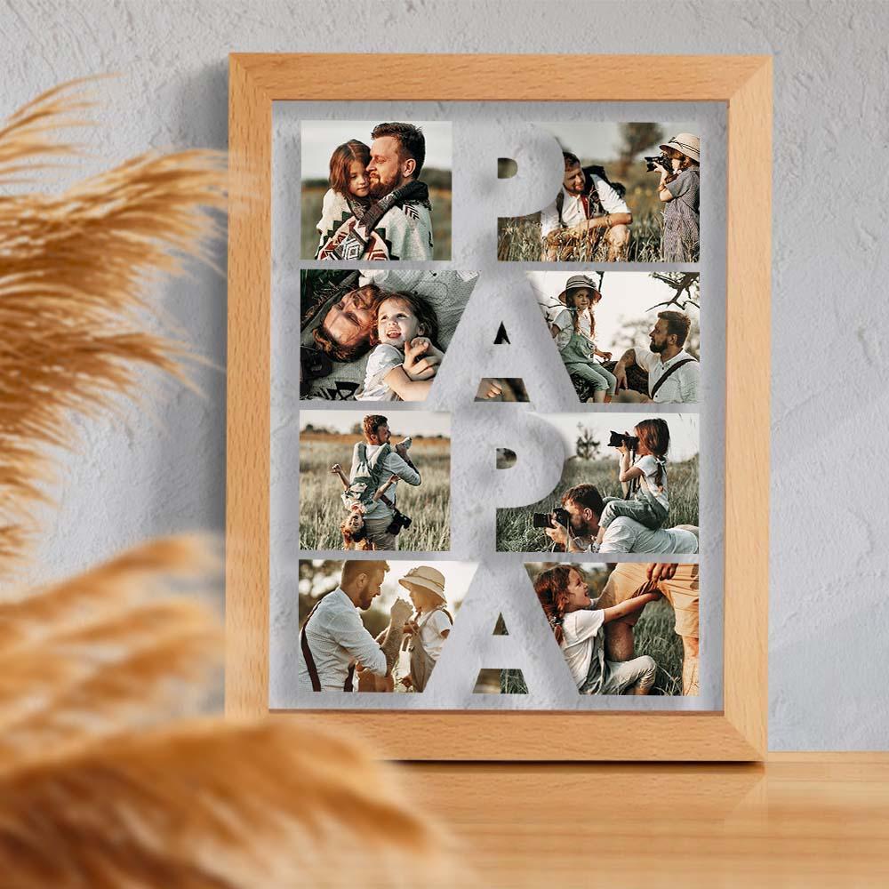made with family love night light personalized gift for grandparents
