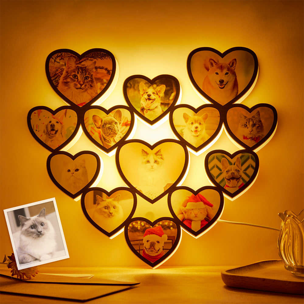 personalized light up moments you ll never forget heart display