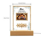 dad you are the piece that holds us together photo acrylic night custom gift for dad personalized gift photo