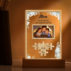 personalized custom gift for dad with clear acrylic finish