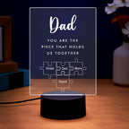 meaningful custom gift for dad with keepsake style daily use