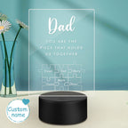 personalized custom gift for dad with precision engraved detail photo