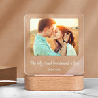 Father's Day Gifts Custom Photo Night Light Collage LED Light Gift For Him