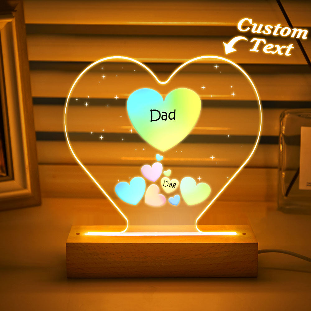 meaningful ornament for dad with keepsake style photo daily use