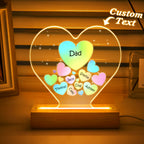 thoughtful ornament for dad with custom detail photo daily use