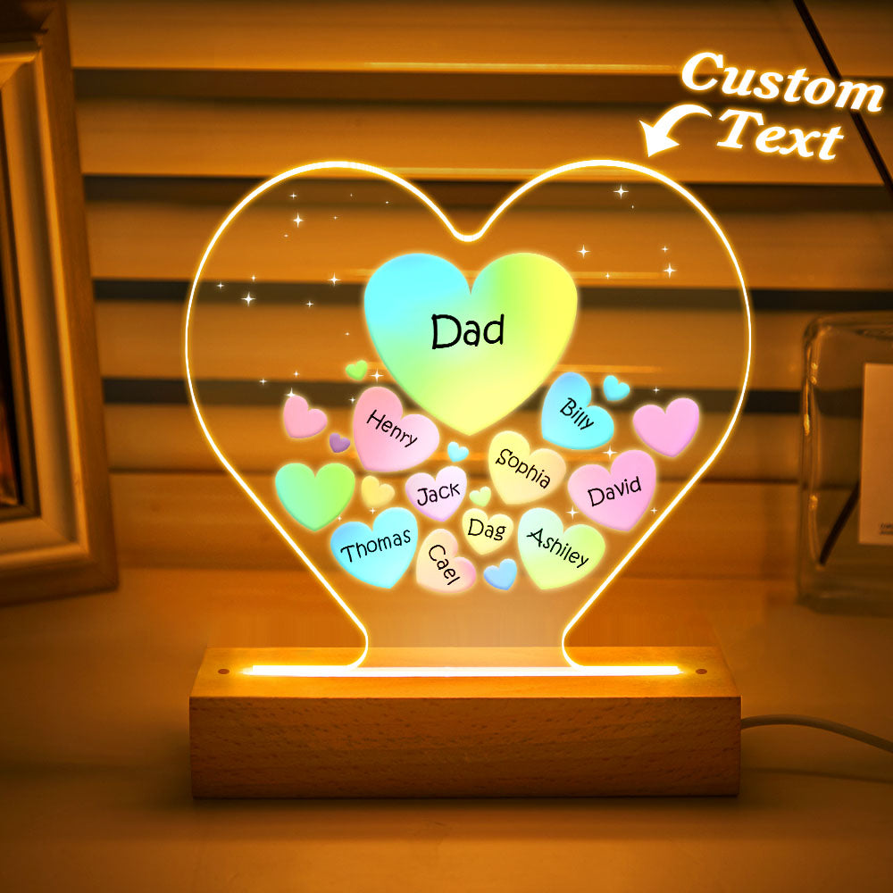 thoughtful ornament for dad with custom detail daily use