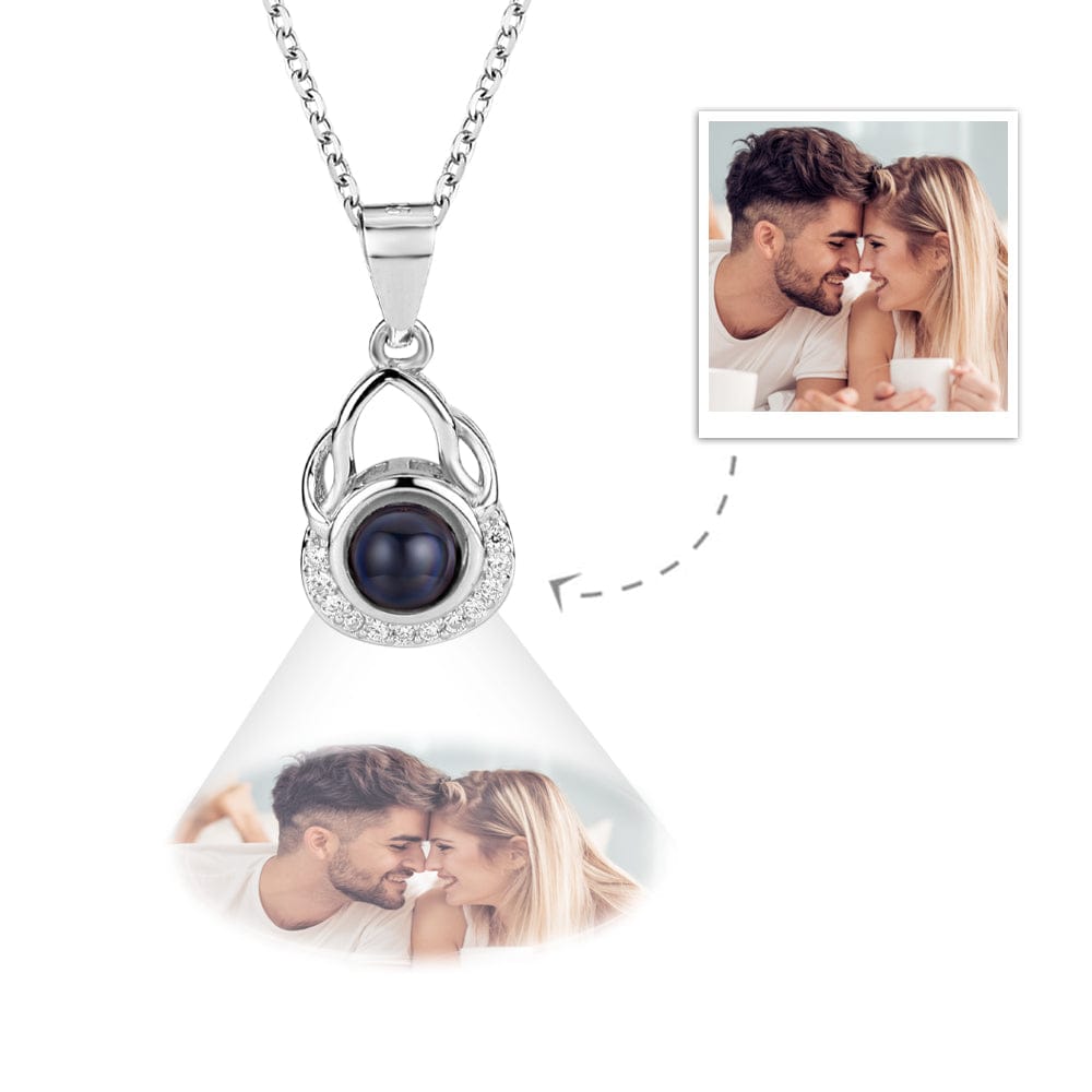 gifts for wife Eternal Love - Custom Decor - Projection Necklace Cute Bag Photo Necklace - gifts for wife - Anniversary view