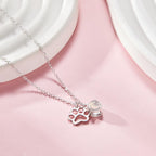 gifts for wife Eternal Love - Custom Decor - Photo Projection Necklace Claw Photo Pendant Necklace Gift for Women - gifts for