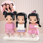 brick figures custom gift for best friend