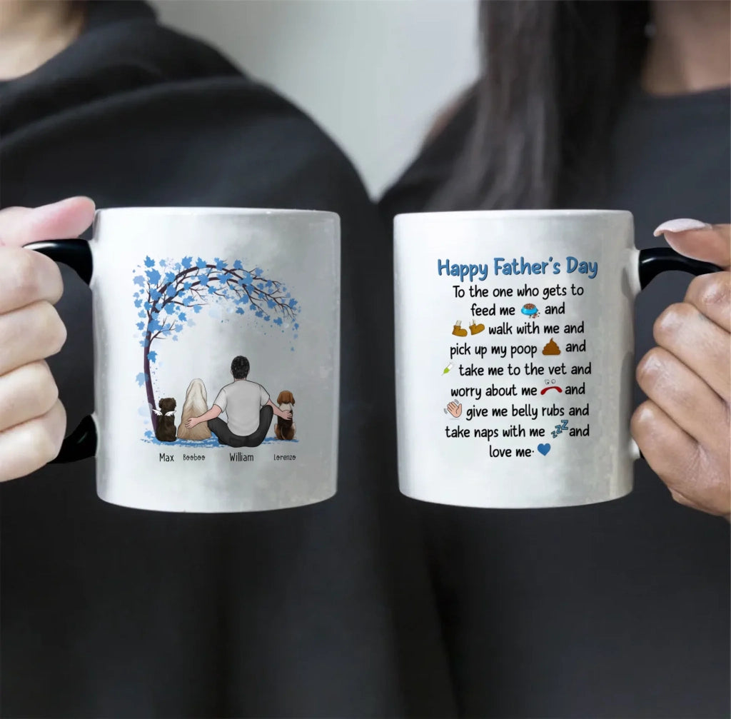 A Bond That Can't Be Broken - Dog Personalized Custom Mug - Father's Day, Gift For Pet Owners, Pet Lovers 716504 - 716599 - DiyGiftly