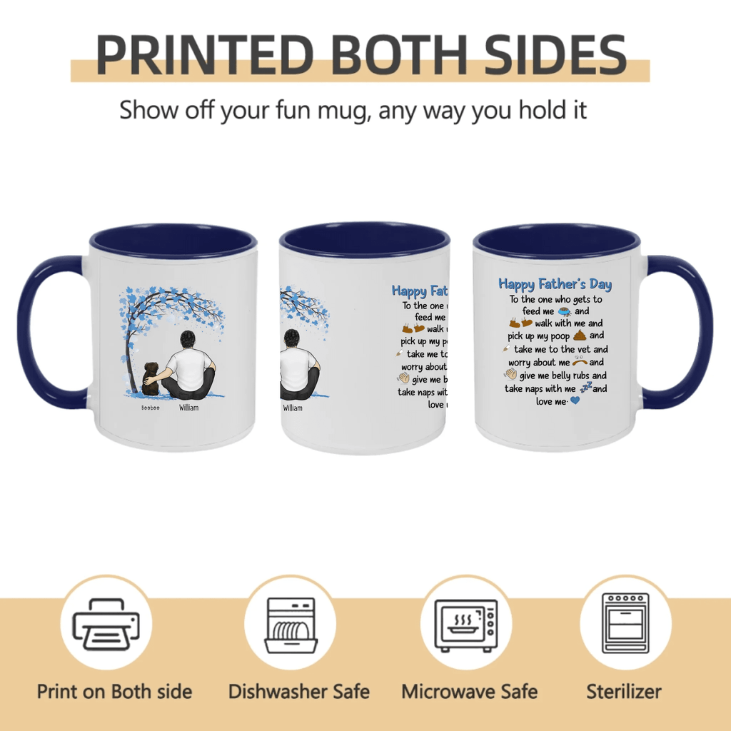 A Bond That Can't Be Broken - Dog Personalized Custom Mug - Father's Day, Gift For Pet Owners, Pet Lovers 716504 - 716599 - DiyGiftly