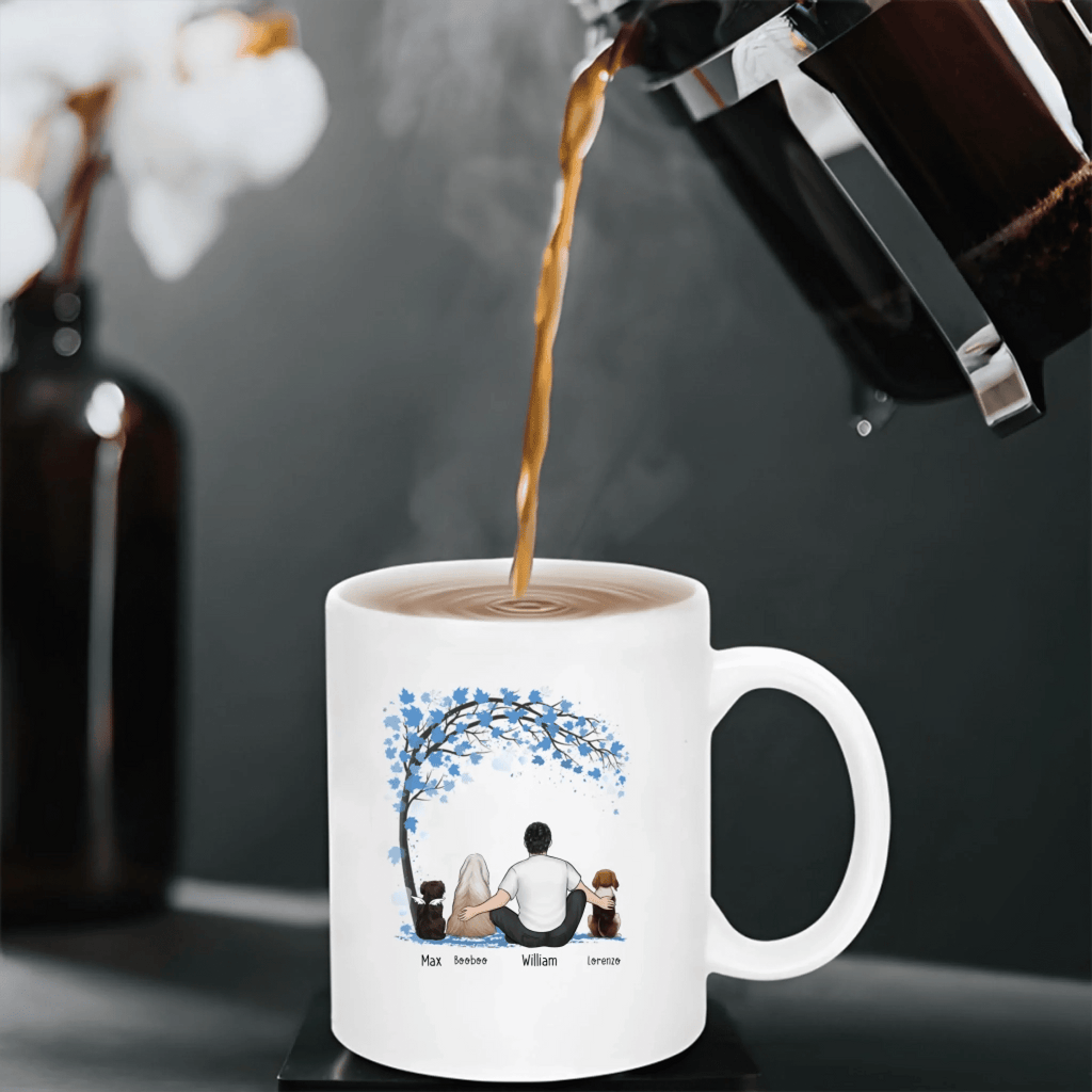 A Bond That Can't Be Broken - Dog Personalized Custom Mug - Father's Day, Gift For Pet Owners, Pet Lovers 716504 - 716599 - DiyGiftly
