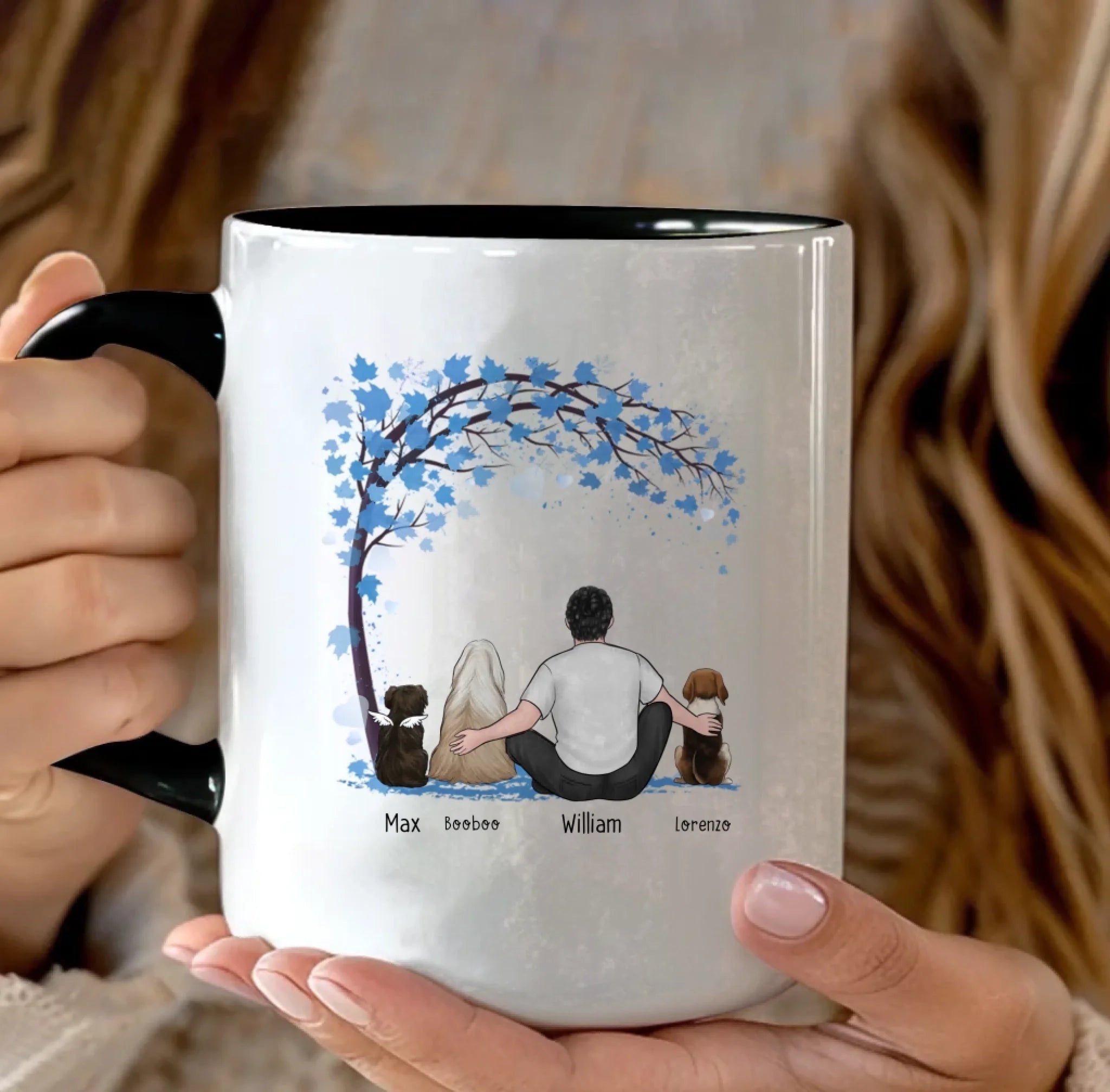 A Bond That Can't Be Broken - Dog Personalized Custom Mug - Father's Day, Gift For Pet Owners, Pet Lovers 716504 - 716599 - DiyGiftly