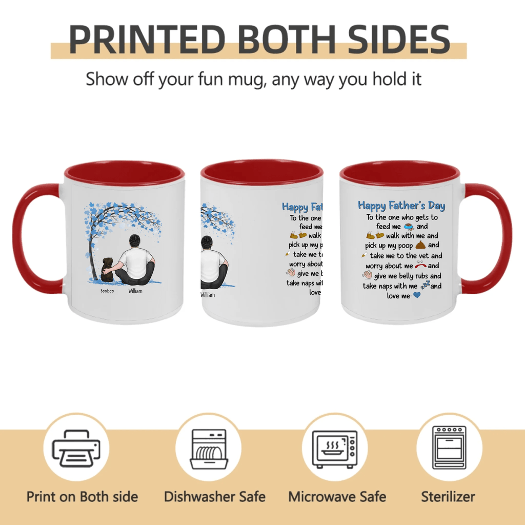 A Bond That Can't Be Broken - Dog Personalized Custom Mug - Father's Day, Gift For Pet Owners, Pet Lovers 716504 - 716599 - DiyGiftly