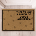 A Bunch Of Pets - Personalized Custom Doormat 664714 - DiyGiftly