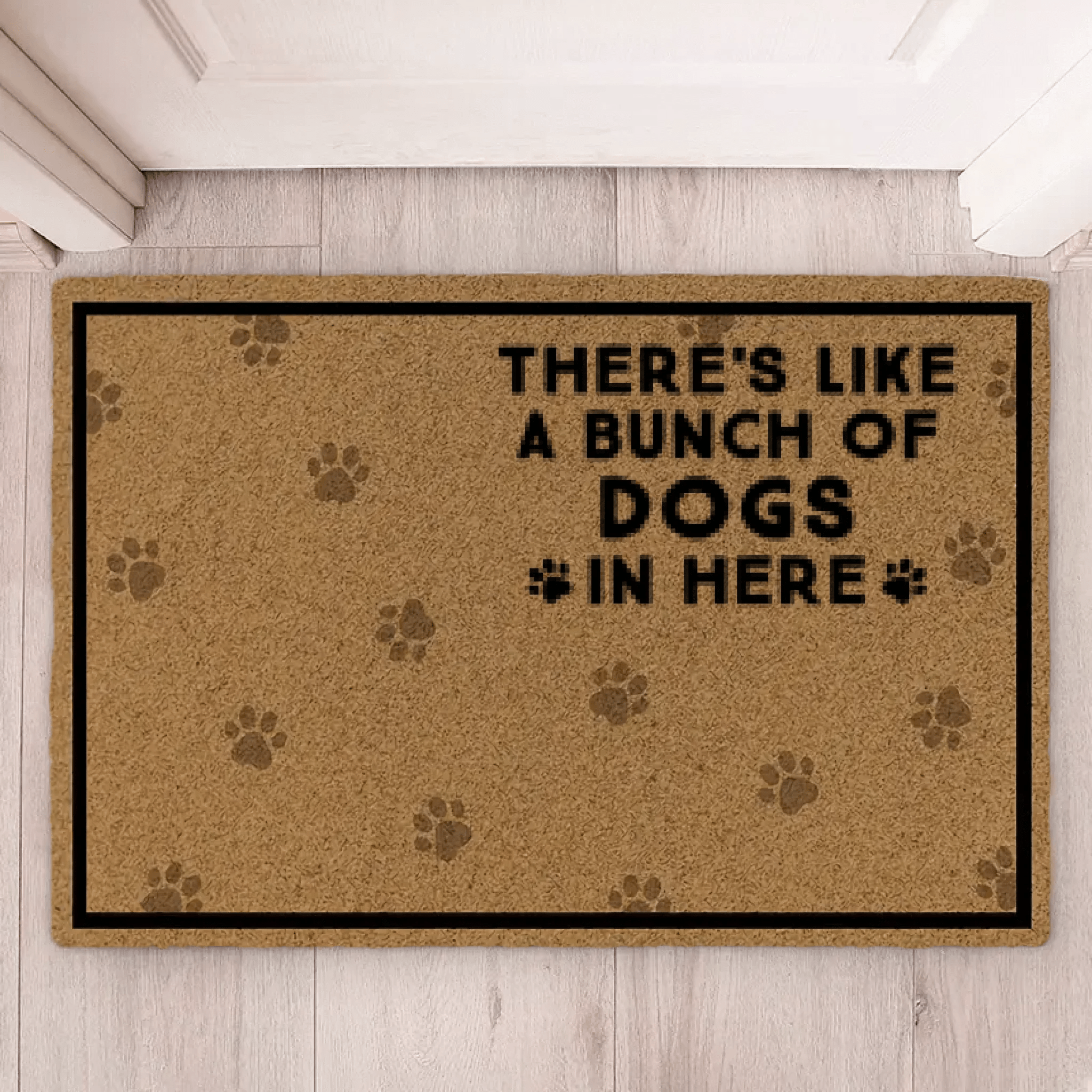 A Bunch Of Pets - Personalized Custom Doormat 664714 - DiyGiftly