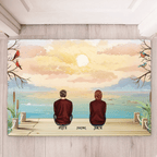 A Grandparent A Best Friends - Personalized Poster/Wrapped Mat 713357 - D - DiyGiftly