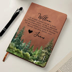 A Heartfelt Thank You Gift for Teacher Appreciation, Colleagues, Boss, and Team – Custom Leather Journal 1068207 - DiyGiftly