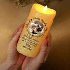 flameless candle for cat remembrance