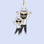 A Merry Christmas To Everybody - Family Personalized Custom Acrylic Ornament - Christmas Gift For Grandma 657424 - DiyGiftly