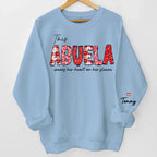 A Mother's Love Is Forever - Family Personalized Custom Unisex Sweatshirt With Design On Sleeve - Birthday Gift For Mom, Grandma 686988 - DiyGiftly