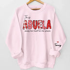 A Mother's Love Is Forever - Family Personalized Custom Unisex Sweatshirt With Design On Sleeve - Birthday Gift For Mom, Grandma 686988 - DiyGiftly