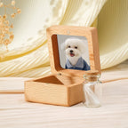 cat memorial keepsake box for fur and photos