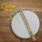 Custom Engraved Drumsticks for Drummer