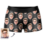 personalized face photo funny romantic gift boxer shorts gift for boyfriend