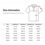 Custom Golf Polo Shirt Embroidered Name Men's Short Sleeve Polo Shirt