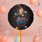 Personalized Photo Happy Birthday Balloons for Birthday Party Decoration Supplies