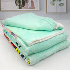 Custom Photo Blanket Fleece Throw Blanket With Text
