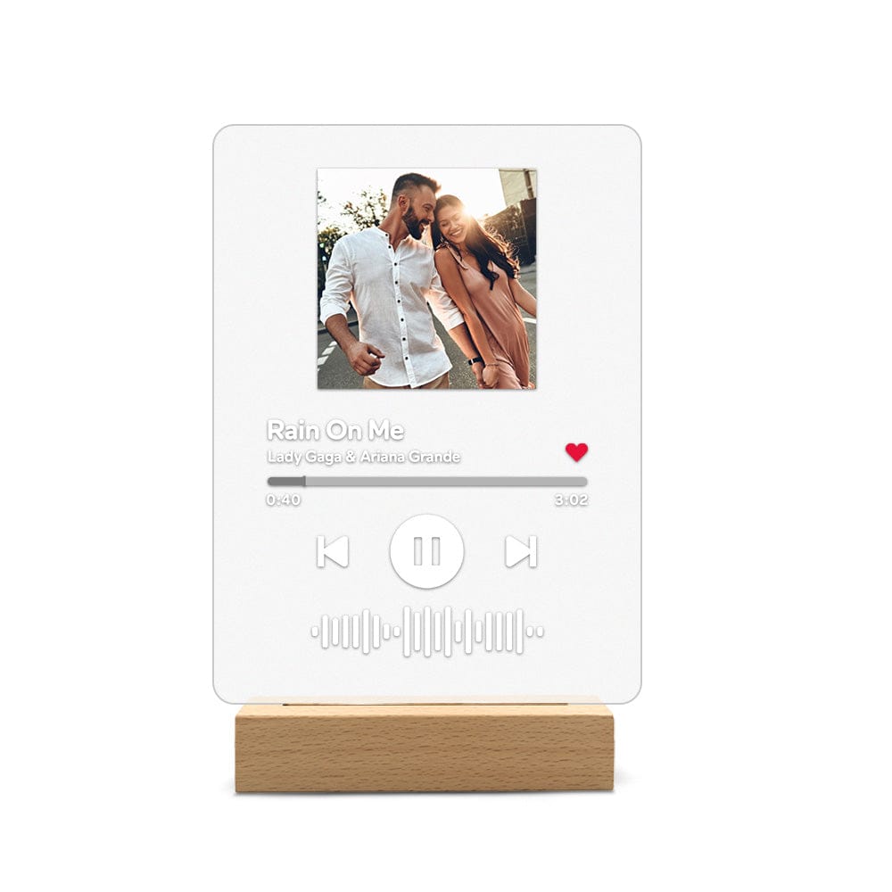 Personalized Scannable Music Code Acrylic Desk Decoration