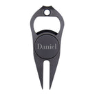 Custom Name Golf Ball Marker Multipurpose Golf Fork Ball Marker
