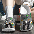 Personalized Pet Portrait Clogs Slipper with Name Funny Clog Birthday Gift for Pet Lover