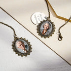 Personalized Wedding Bouquet Graduation Cap Photo Charm with Engraved Charm for Graduation Wedding Gifts