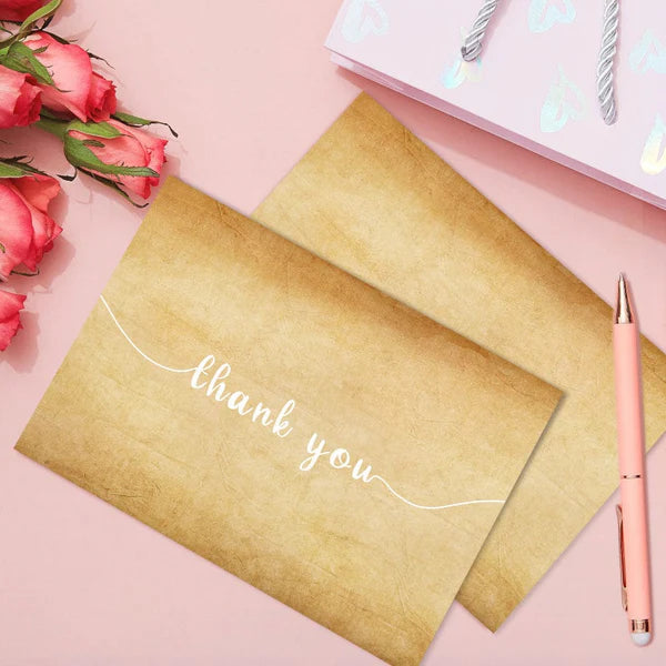 Simple Style Thank You Card Gifts for Weddings