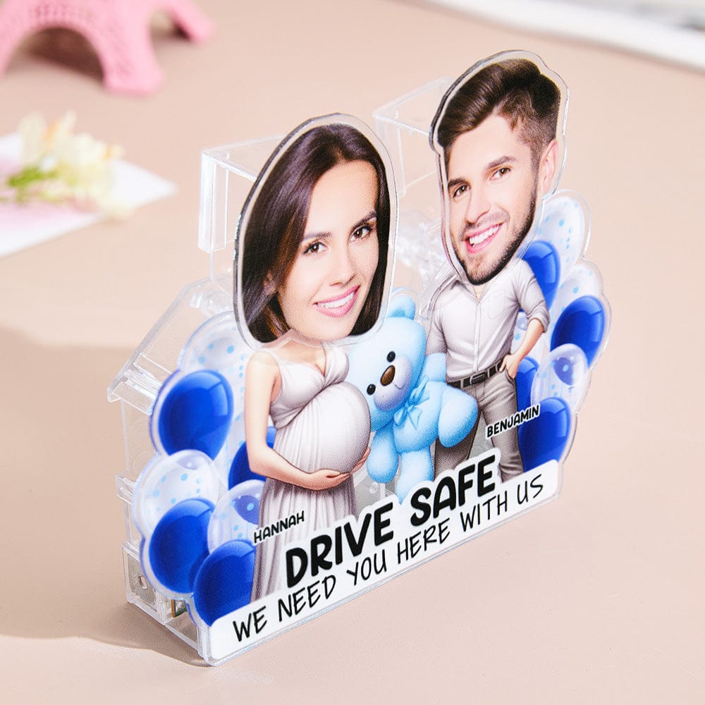 bobblehead gifts capture moment miniature handcrafted desk display wedding couple face close up
