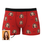 heart theme design boxer briefs gift for boyfriend