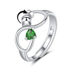 august anxiety relief spinner ring birthday gift birthday gift