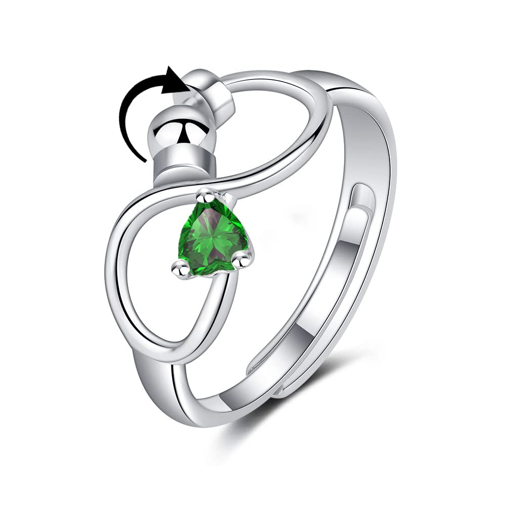 august anxiety relief spinner ring birthday gift birthday gift