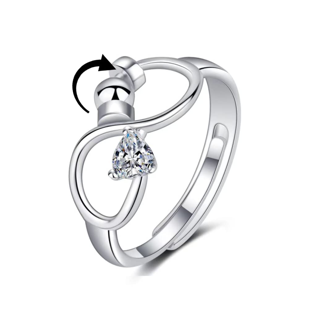 july anxiety relief spinner ring birthday gift birthday gift