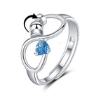 june anxiety relief spinner ring birthday gift birthday gift