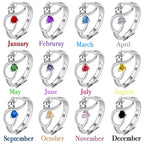 april anxiety relief spinner ring birthday gift birthday gift