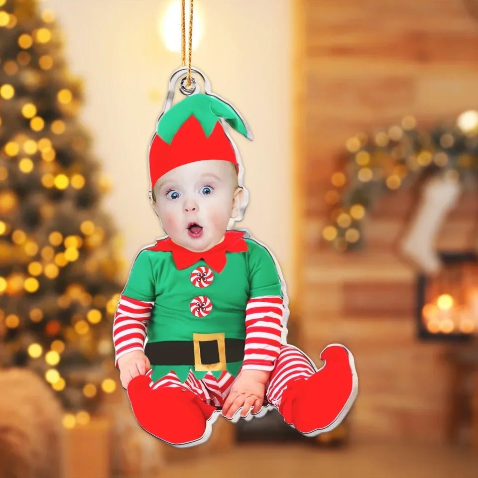 Baby Elf Personalized Babys Photo